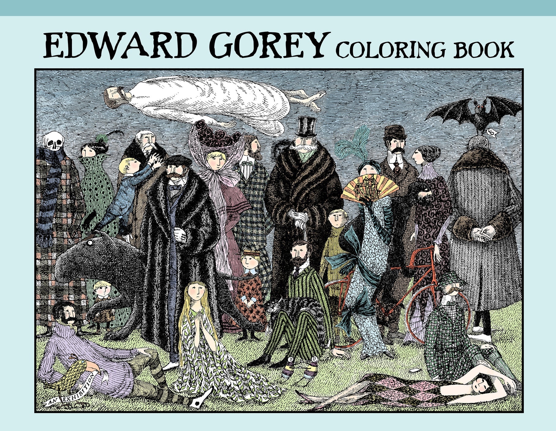 Edward Gorey Coloring Book    