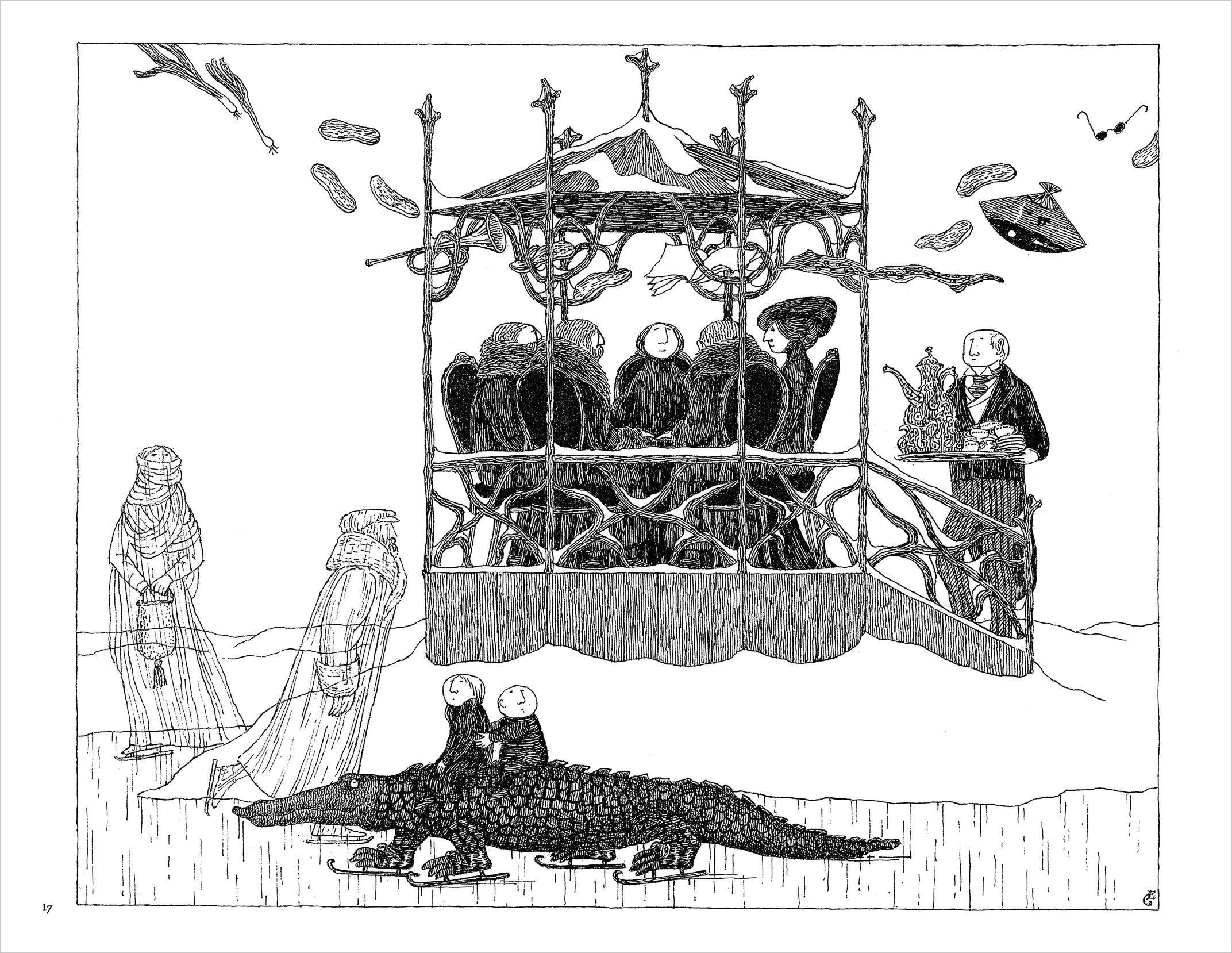 Edward Gorey Coloring Book    