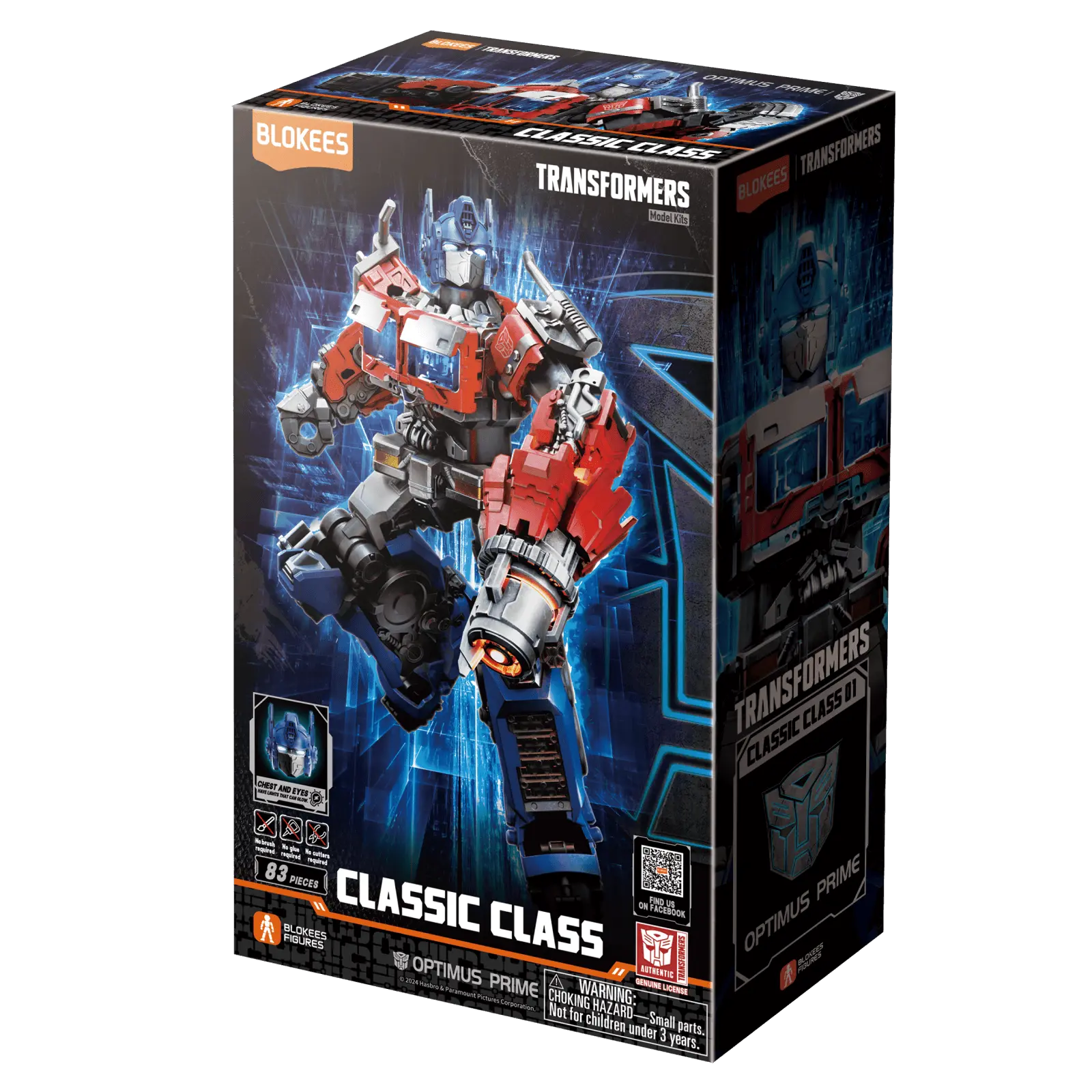 BLK Transformers Classic Class 01 - Optimus Prime - Rise of the Beasts