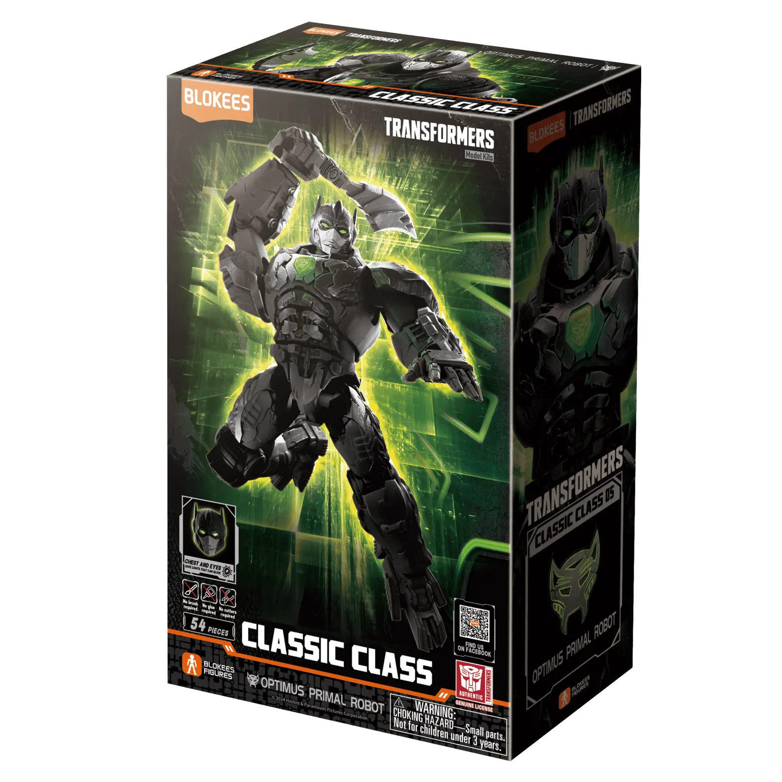 BLK Transformers Classic Class 05 - Optimus Primal Robot - Rise of the Beasts