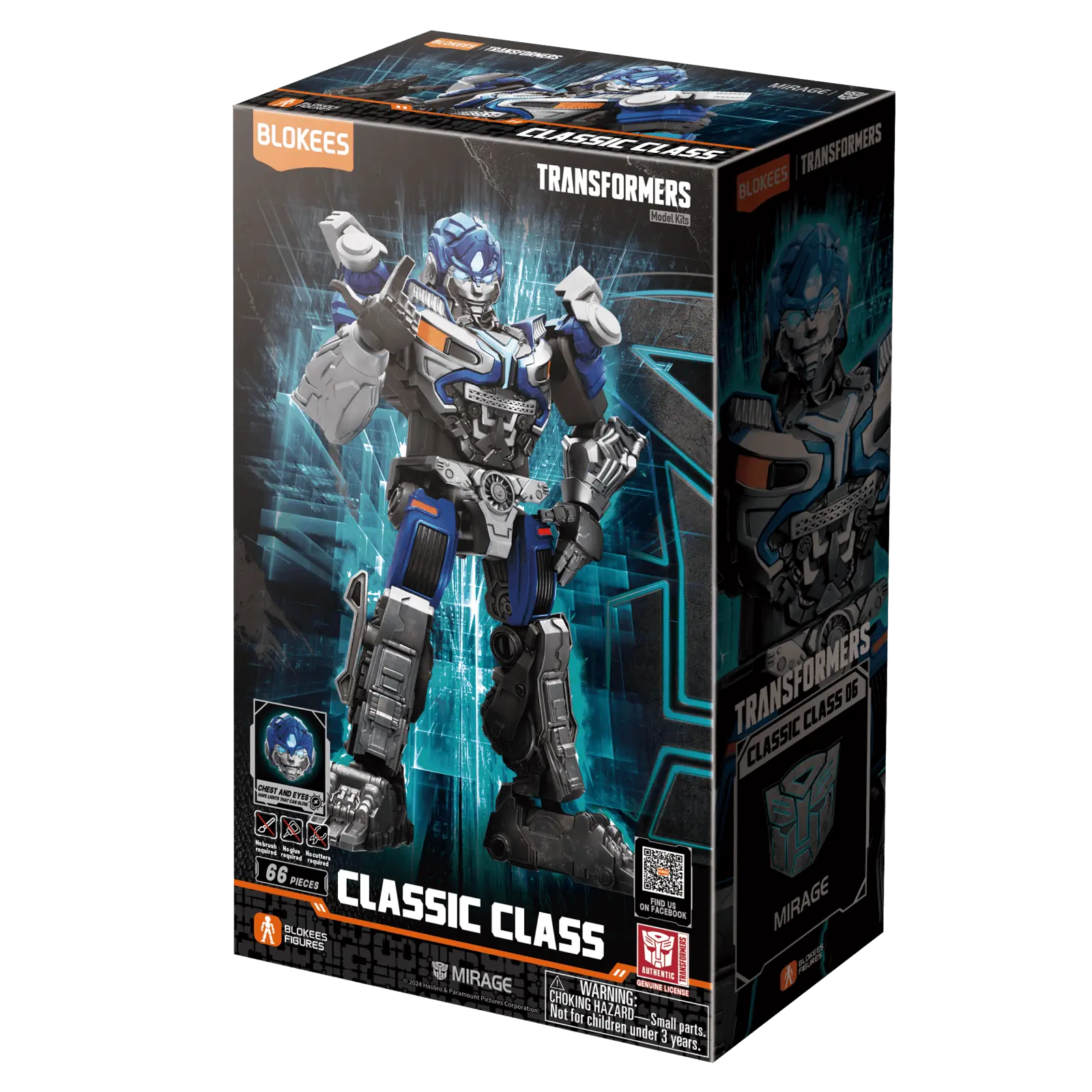 BLK Transformers Classic Class 06 - Mirage - Rise of the Beasts