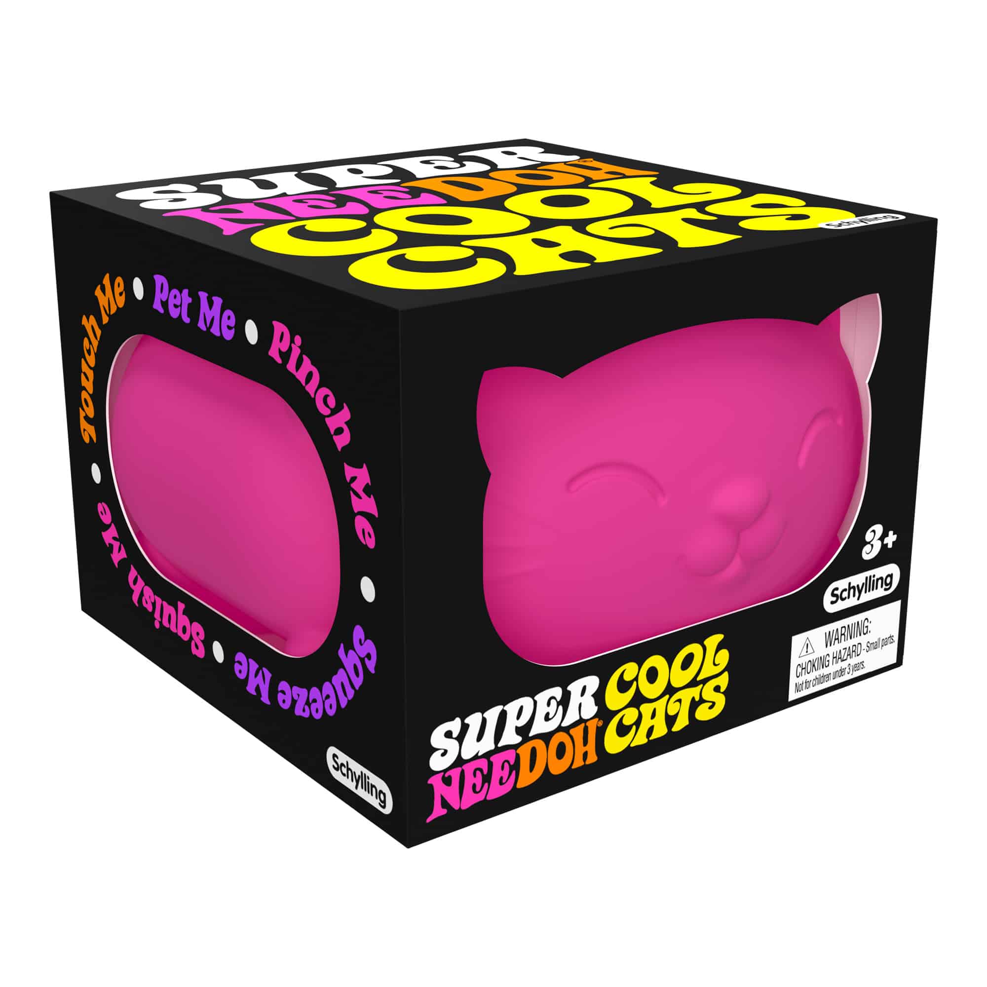 Nee Doh Super Cool Cats (Single) - Random Color