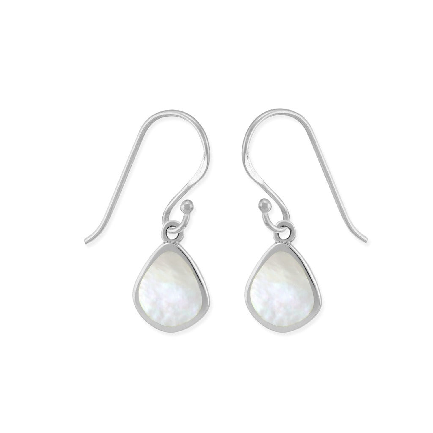 BOMA Teardrop Dangle Earrings - Mother of Pearl