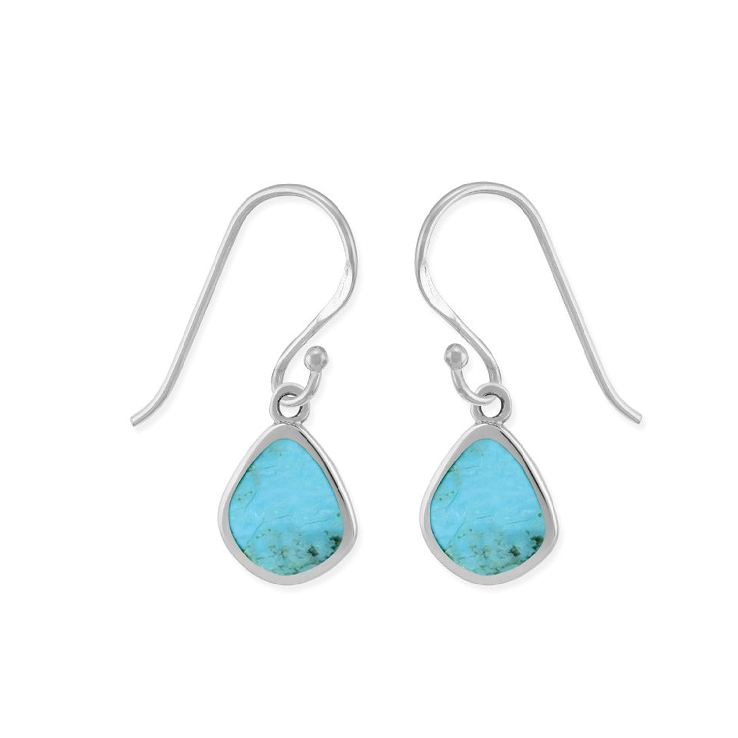 BOMA Teardrop Dangle Earrings - Turquoise