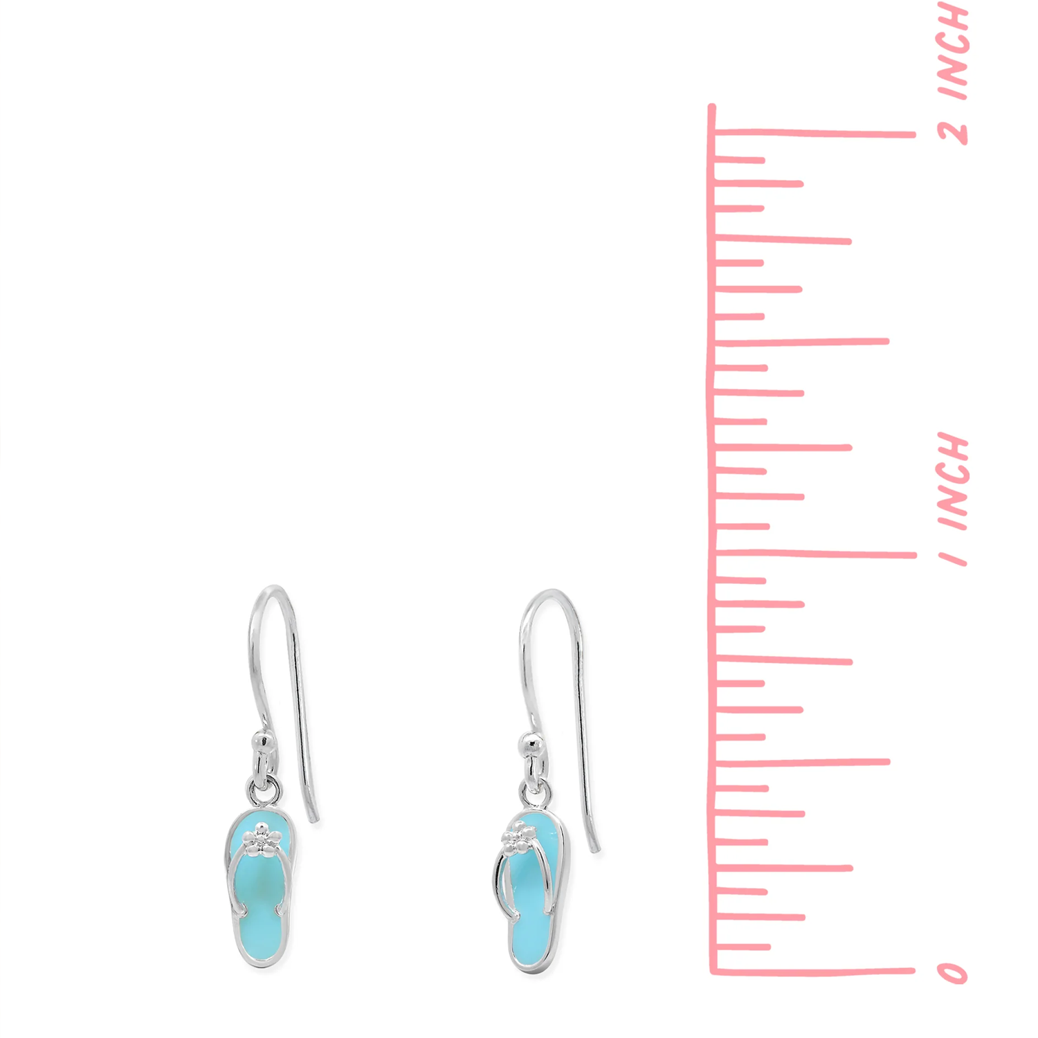 BOMA Summer Flip Flop Dangle Earrings