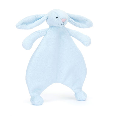 Jellycat Bashful Blue Bunny Comforter    