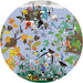 POM Charley Harper: Seasons 1000 Piece Circular Jigsaw Puzzle