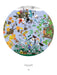 POM Charley Harper: Seasons 1000 Piece Circular Jigsaw Puzzle