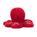 Jellycat Cranberry Octopus - Large    