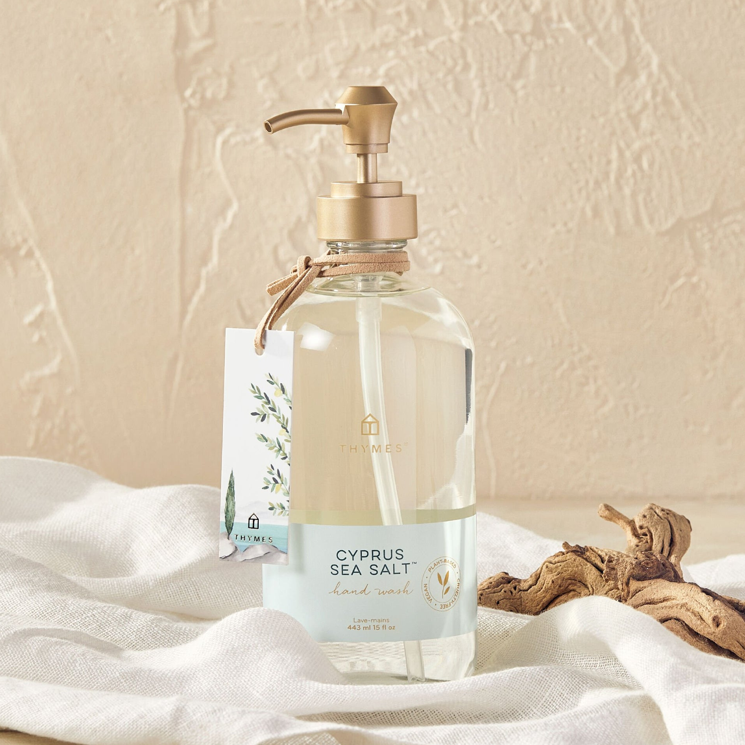 THYMS Cyprus Sea Salt Large Hand Wash