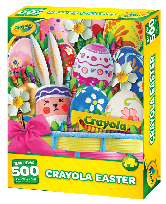 Crayola's Colorful Eggs 500 Piece Puzzle