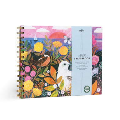 eeBoo Seaside Peeps Hardcover Artist Sketchbook