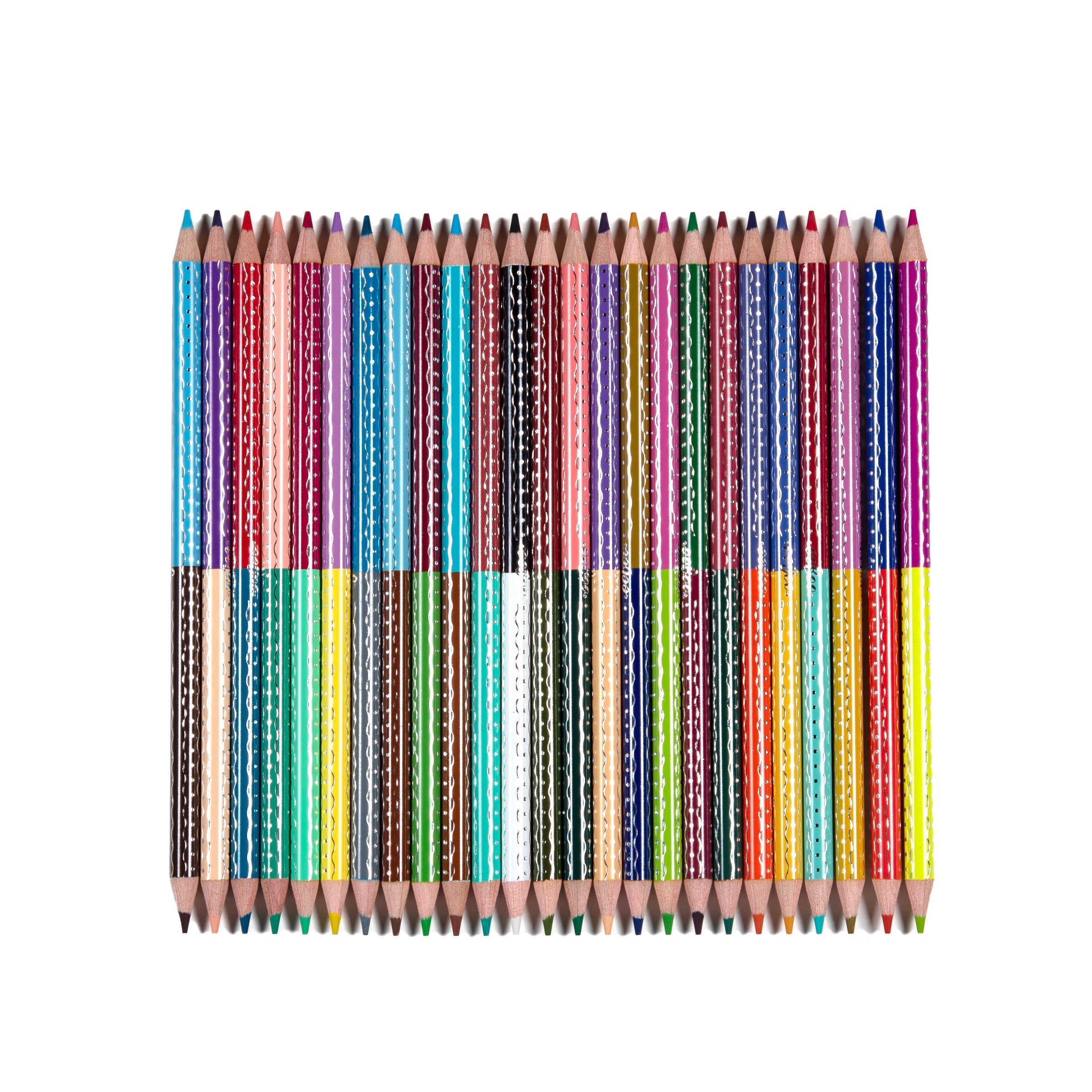 eeBoo Rainbow 25 Double-Sided Pencils