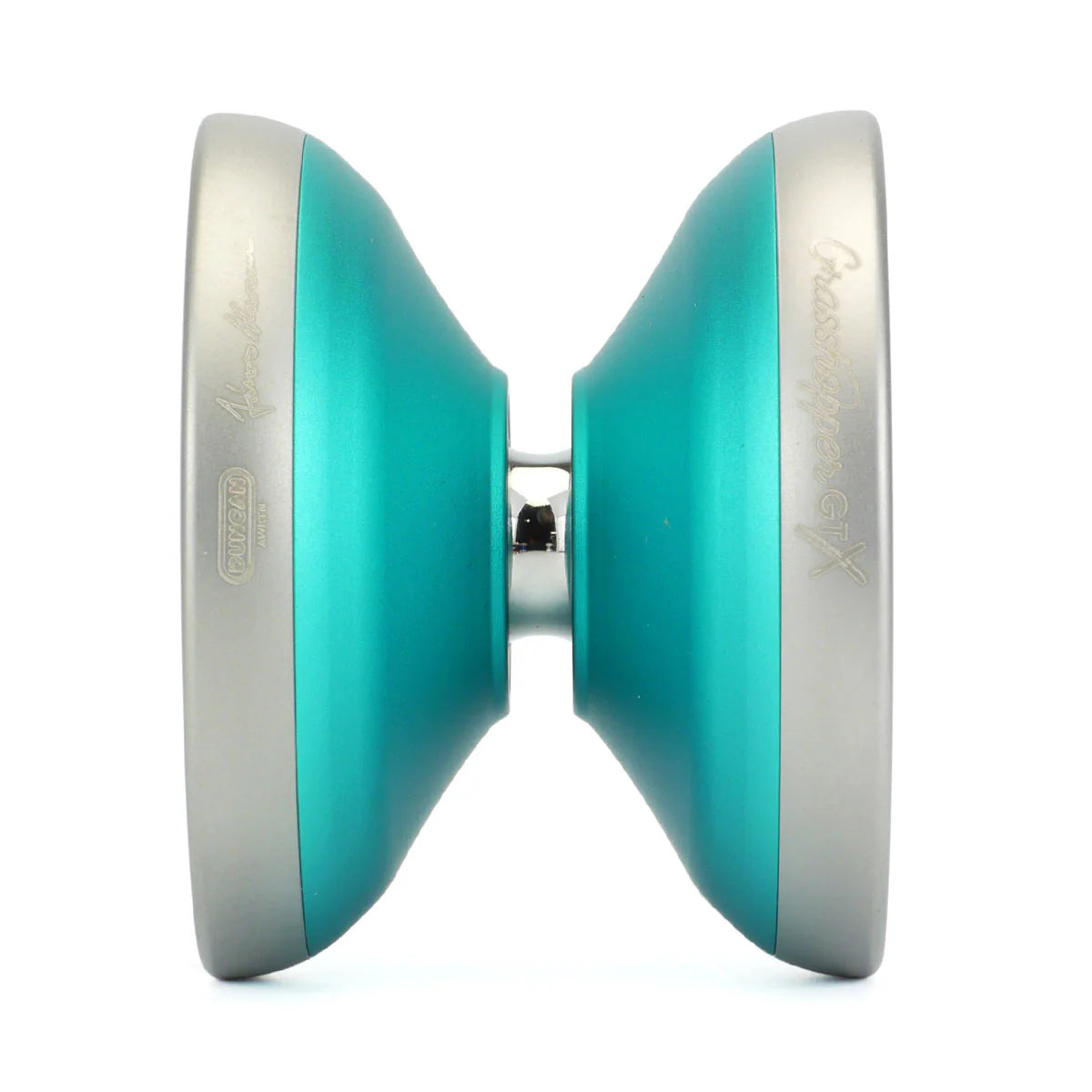 DUNCAN Grasshopper GTX 2.0 Yo-Yo - Teal with Silver Rims