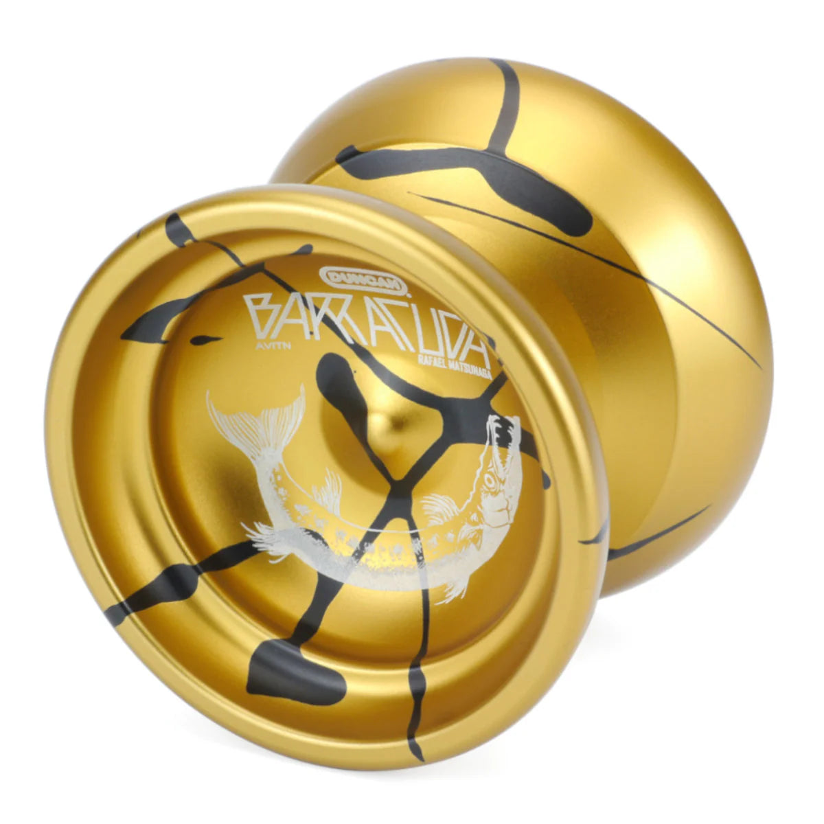 DUNCAN Barracuda Yo-Yo - Gold and Black Splash