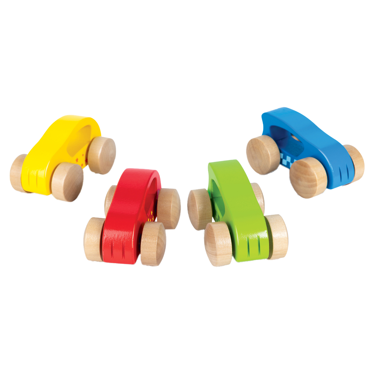 Hape Little Wooden Autos (Single) - Random Color
