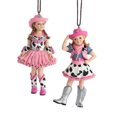 Pink Cowgirl Ornament (Single) - Random Style