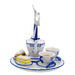Blue & White Tea Set Ornament