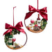 Wine Wreath Ornament (Single) - Random Style