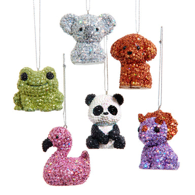 Bedazzled Collection Animal Ornament (Single) - Random Style