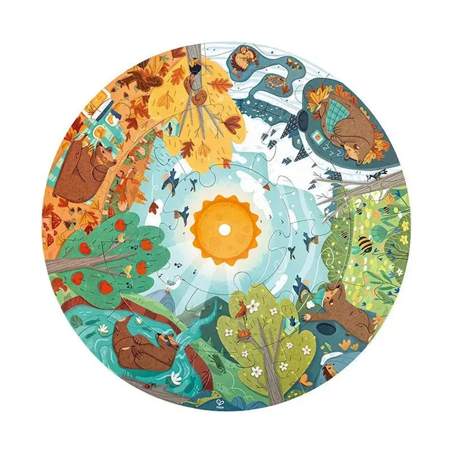 HAPE Four Seasons Puzzle - 16 Pieces