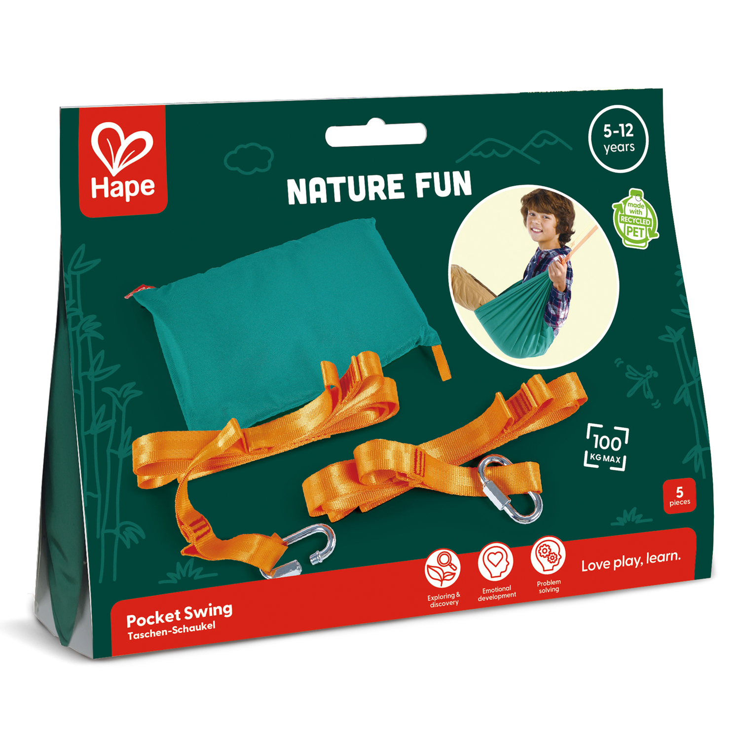 Hape Nature Fun Pocket Swing
