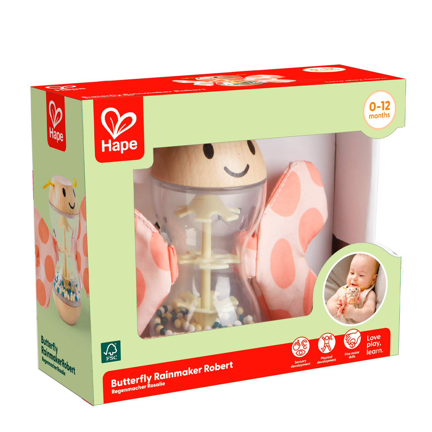 Hape Robert the Butterfly Rainmaker