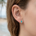 BOMA Sierra Turquoise Stud Earrings