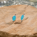 BOMA Sierra Turquoise Stud Earrings