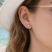 BOMA Clare Sunburst Studs with Opal