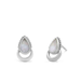 BOMA Halo Teardrop Stud Earrings - Mother of Pearl