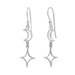 BOMA Luna Star Dangle Earrings