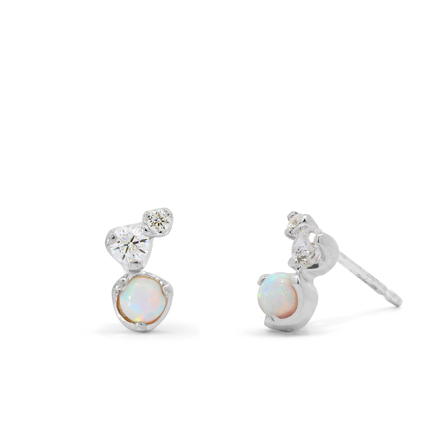 BOMA Twinkle Studs with Opal