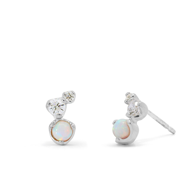 BOMA Twinkle Studs with Opal