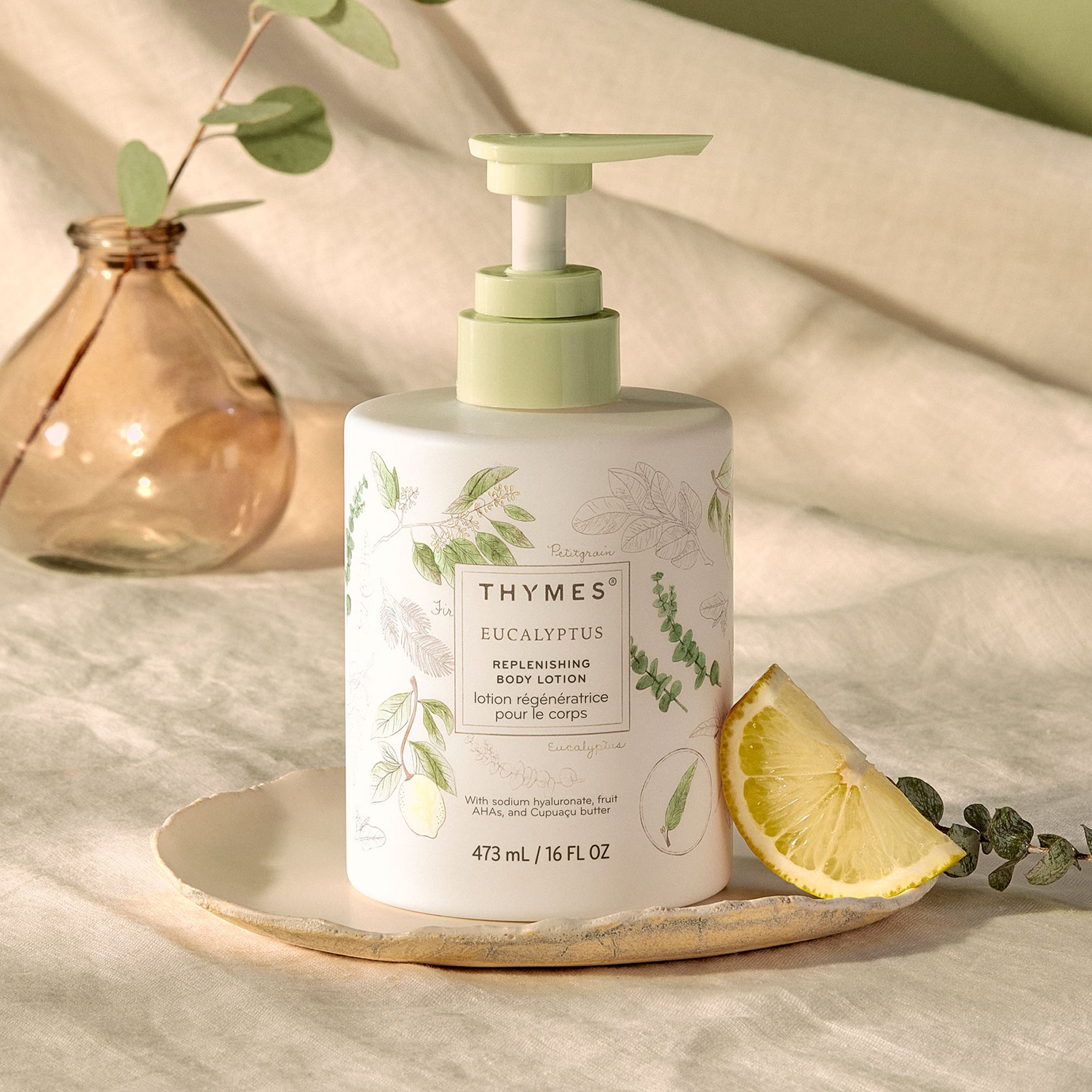 THYMS Eucalyptus Replenishing Body Lotion