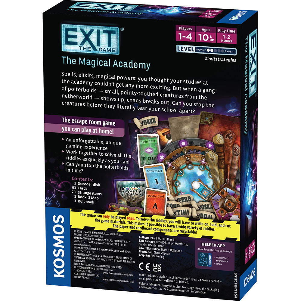 Exit The Game The Magical Academy    