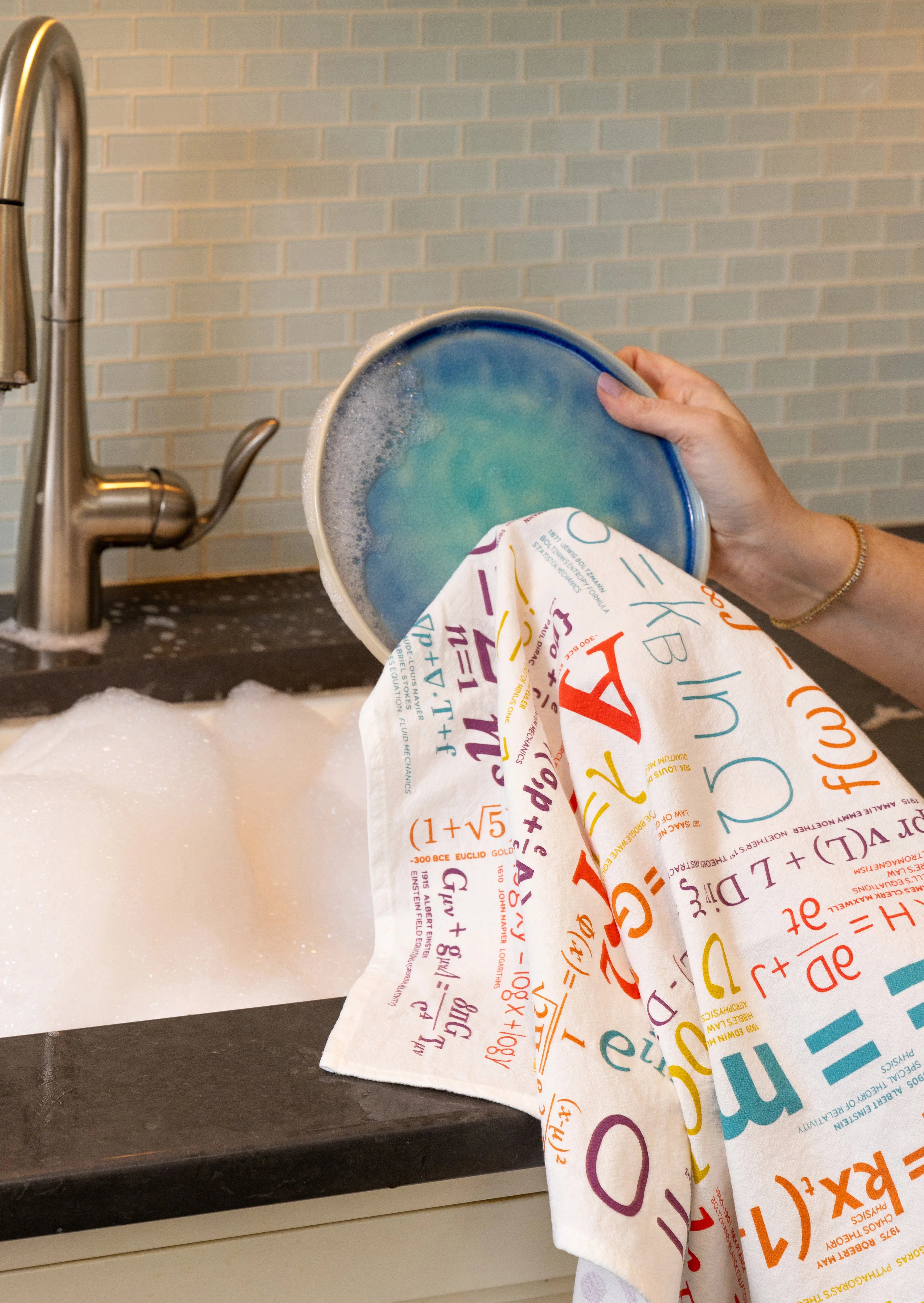 Equations Dish Towel