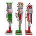 Red, Green or White With Stripes & Polka Dots 15" Nutcracker (Single) - Random Style