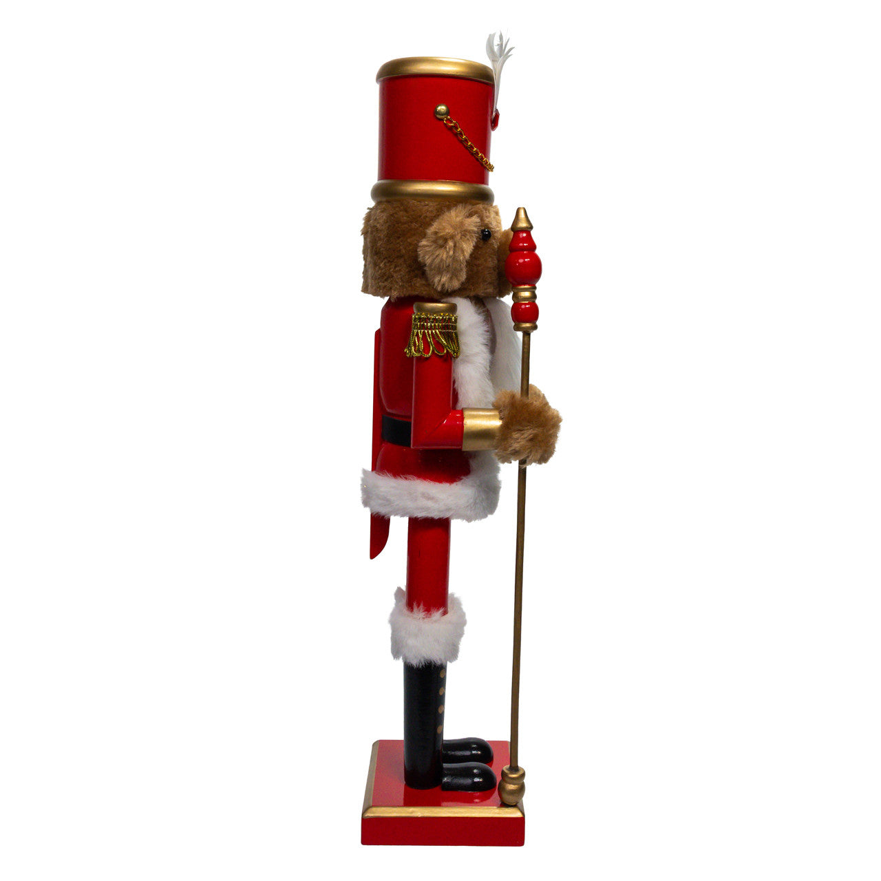 Teddy Bear Soldier 15" Nutcracker