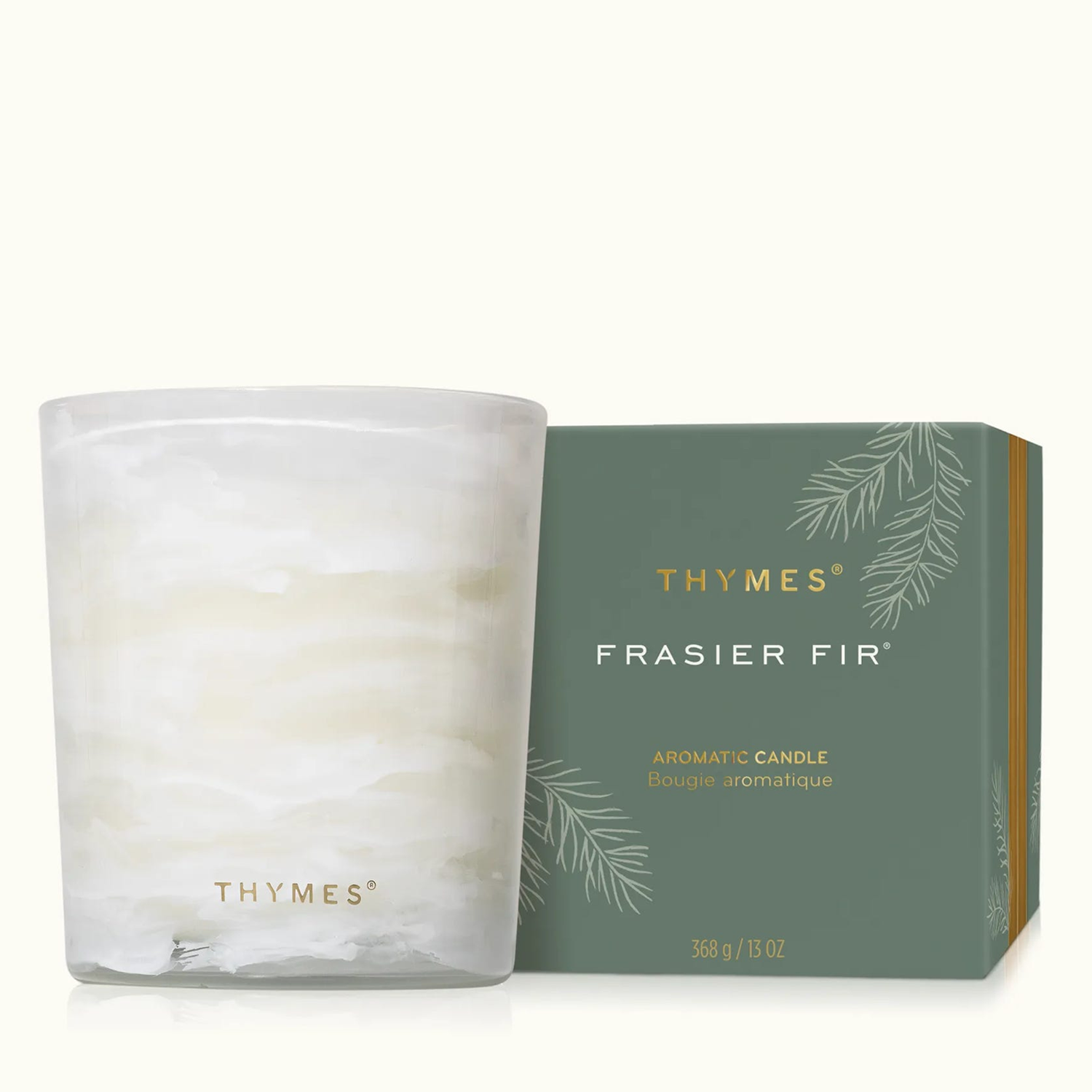 THYMS Frasier Fir Tidings 13 oz Poured Candle