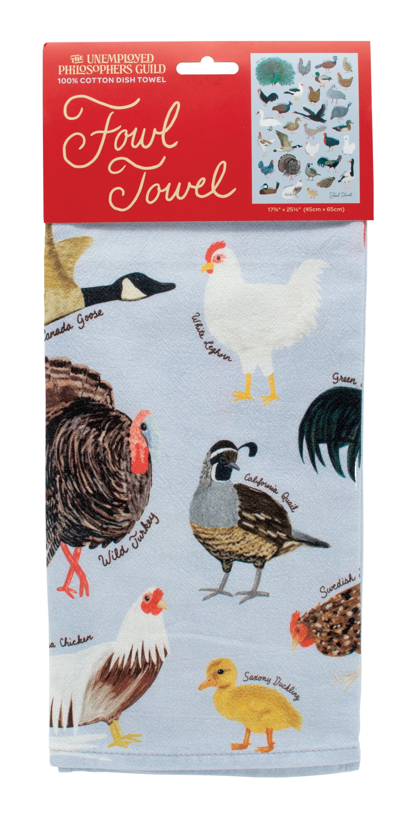 UPG Fowl Dish Towel