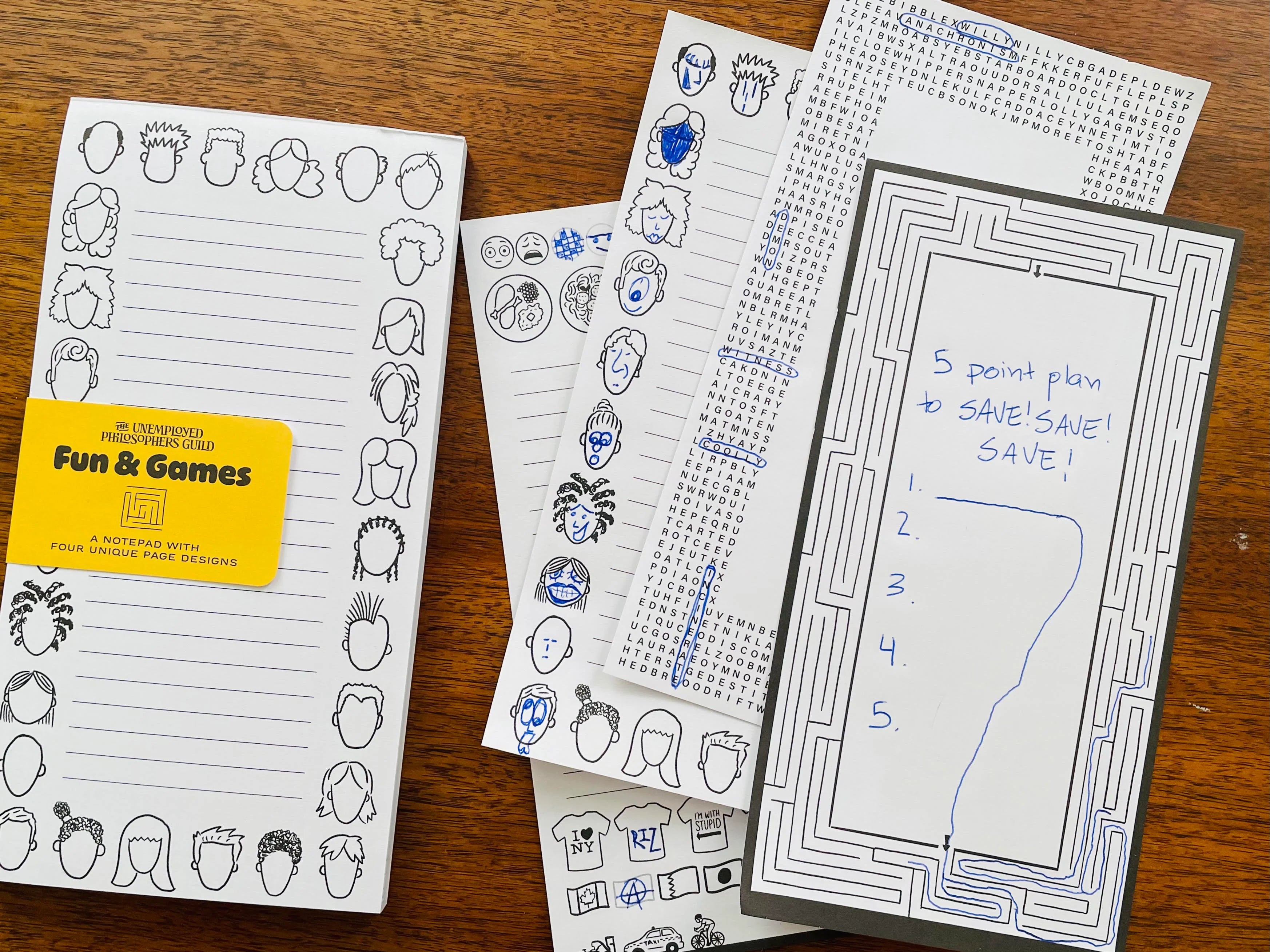 Fun and Games Notepad