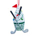 Deck The Golf Balls Bucket Ornament