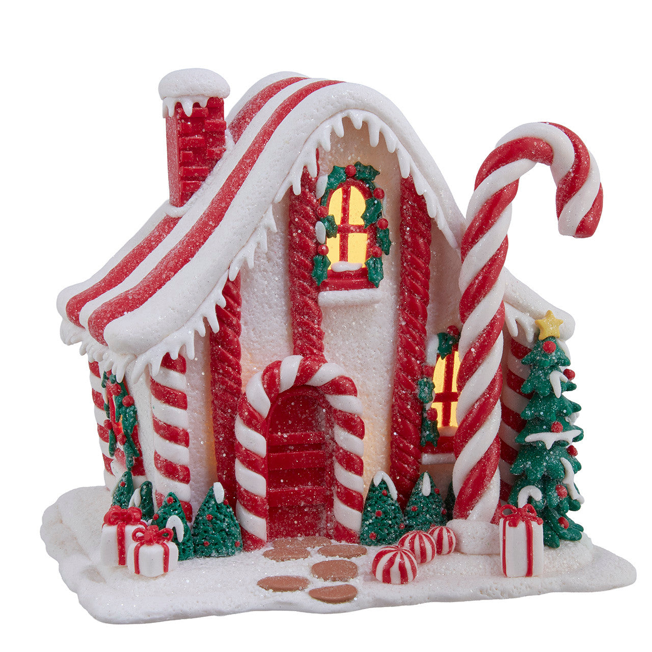 Candy Cane Lane 7" LED House