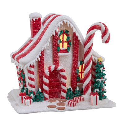 Candy Cane Lane 7" LED House