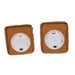 LED Gingerbread House with Santa or Snowman (Single) - Random Style
