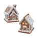 LED Gingerbread House with Santa or Snowman (Single) - Random Style