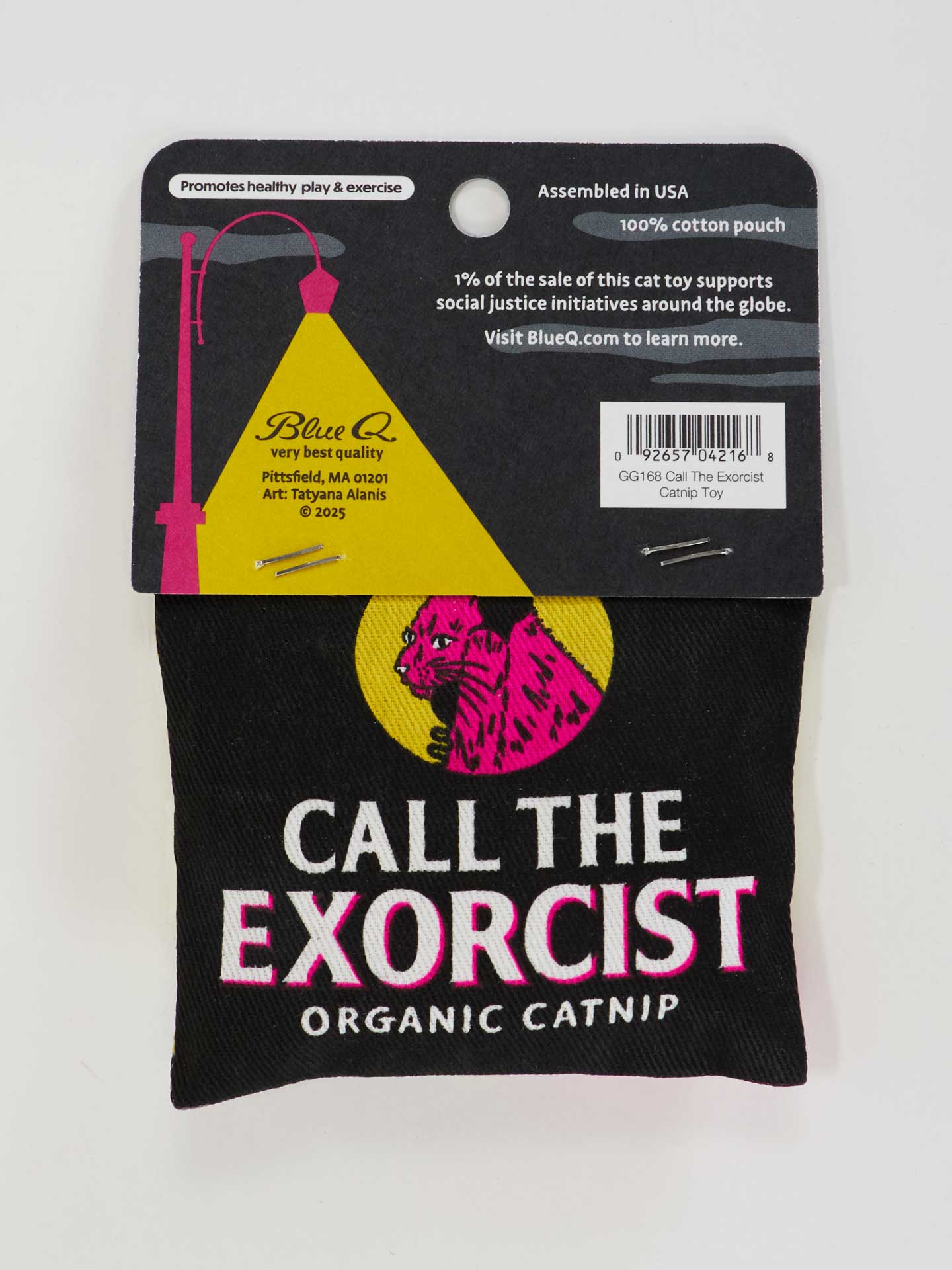 BLUQ Call The Exorcist Catnip Toy