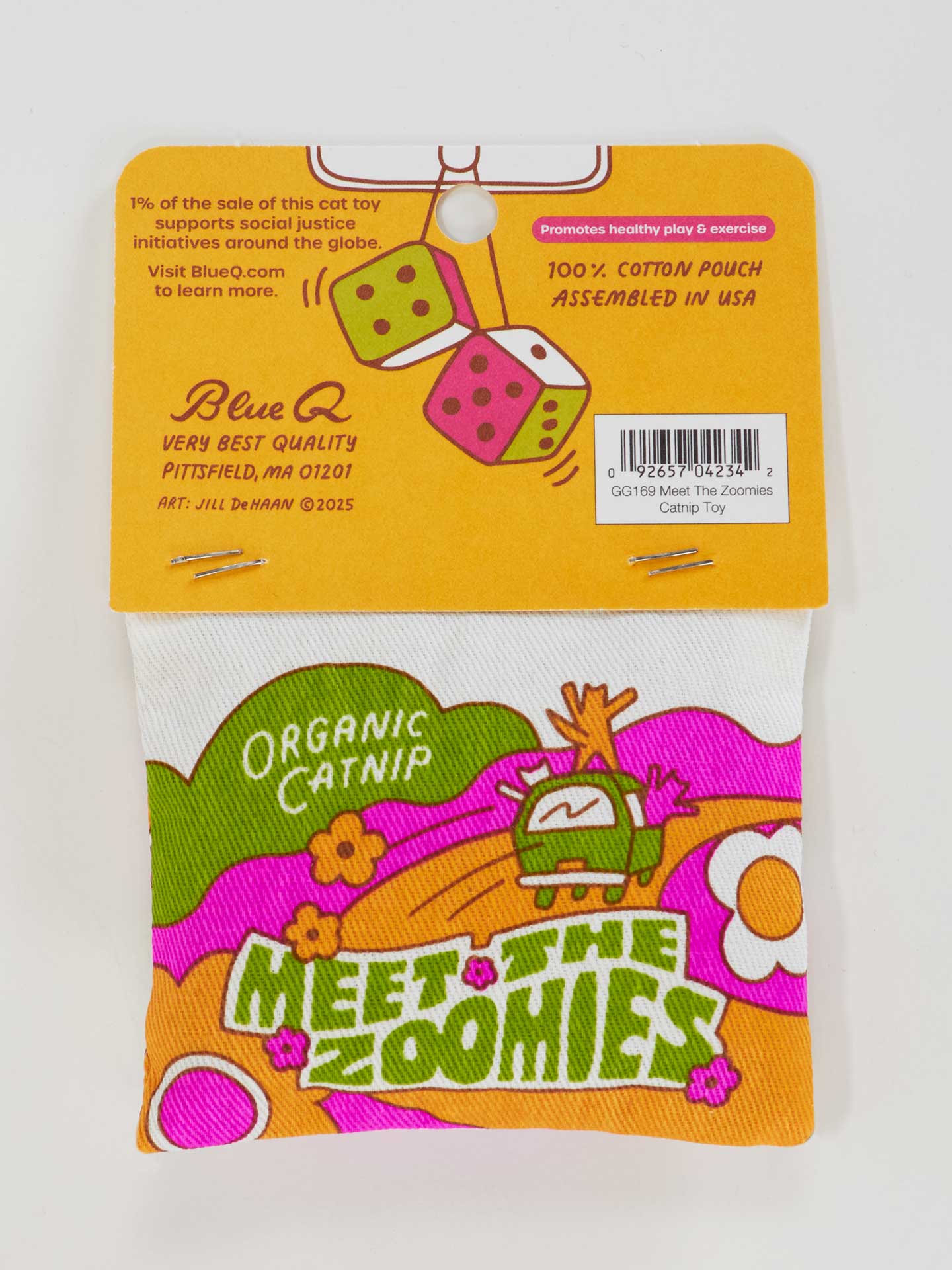 BLUQ Meet The Zoomies Catnip Toy