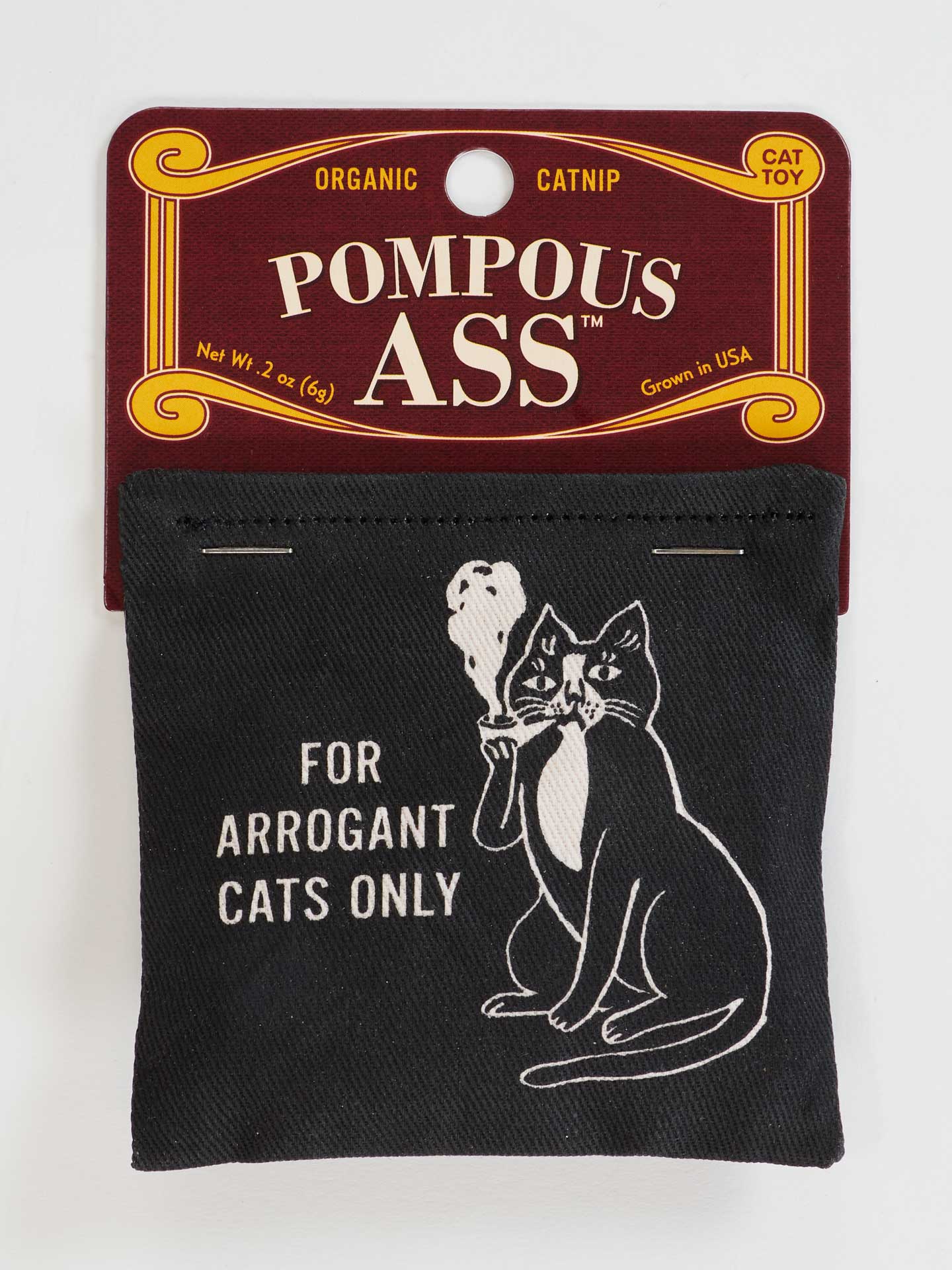 BLUQ Pompous Ass Catnip Toy